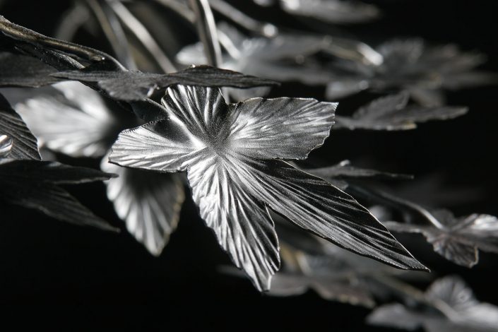 Japanese Maple Tree Sculpture Detail