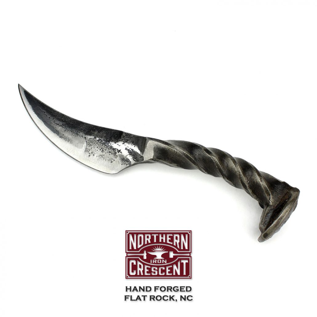 Railroad Spike Knife K11 - Northern Crescent Iron