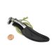 Leather Knife Sheath Necklace Black